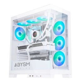 Caja Abysm Danube Sava H500 ARGB ATX Blanca (AB123512)