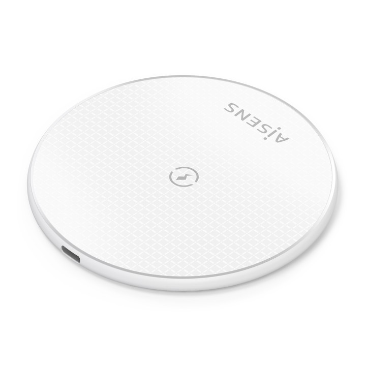 Cargador AISENS Inalámbrico Qi USB-C (ASCH-15W1WC057-W)
