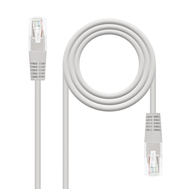 Cable de Red Nanocable Cat.6 UTP 25m Gris (10.20.0425)