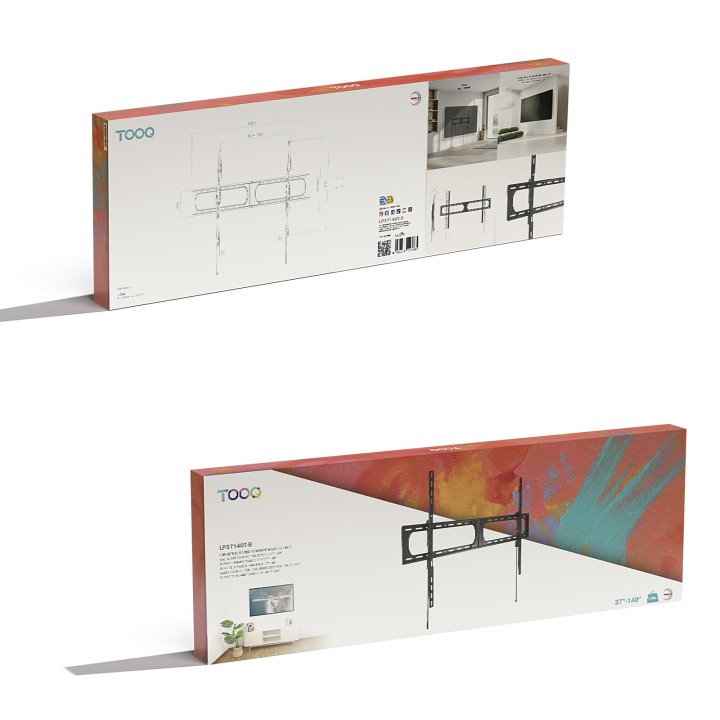 Soporte Pared TooQ 37"-140" Inclinable (LP37140T-B)