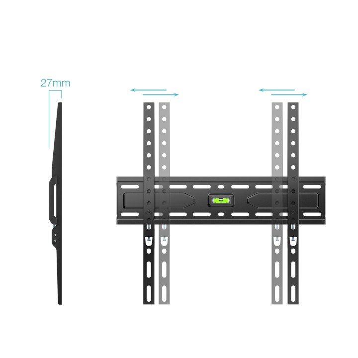 Soporte Pared TooQ 32"-75" Fijo Máx. 45Kg (LP1030F-B)