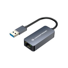 Adaptador CONCEPTONIC USB-A 3.0 a RJ45 Gris (ABBY12G)