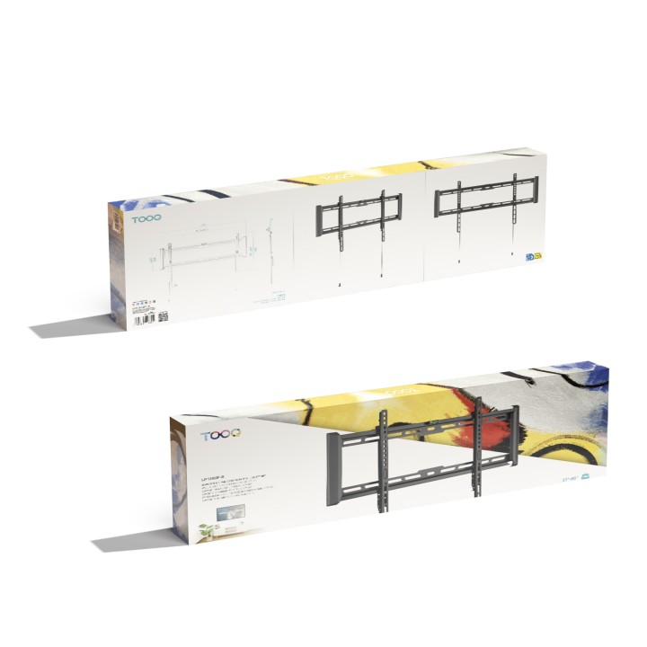 Soporte Pared TooQ 37"-80" Inclinable (LP1082F-B)