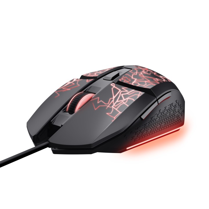 Ratón Gaming Trust GXT113 Felox RGB USB-A Negro (25749)
