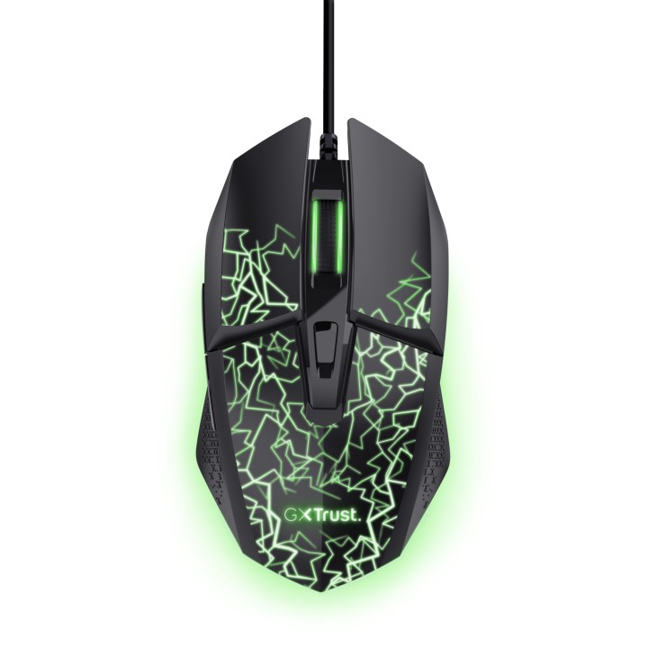 Ratón Gaming Trust GXT113 Felox RGB USB-A Negro (25749)