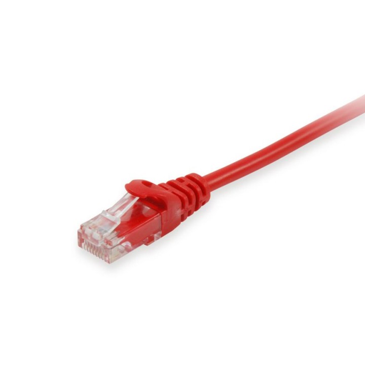 Latiguillo EQUIP Cat.6a U/UTP 0.5m Rojo (EQ603021)