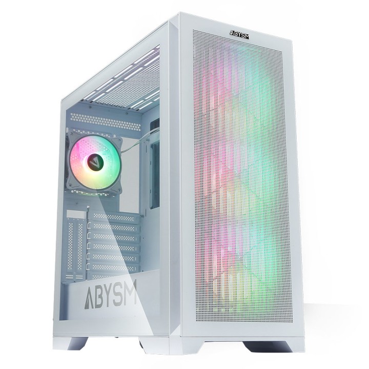 Caja Abysm Danubio Mura BX300 ATX ITX Blanca(AB812111W)