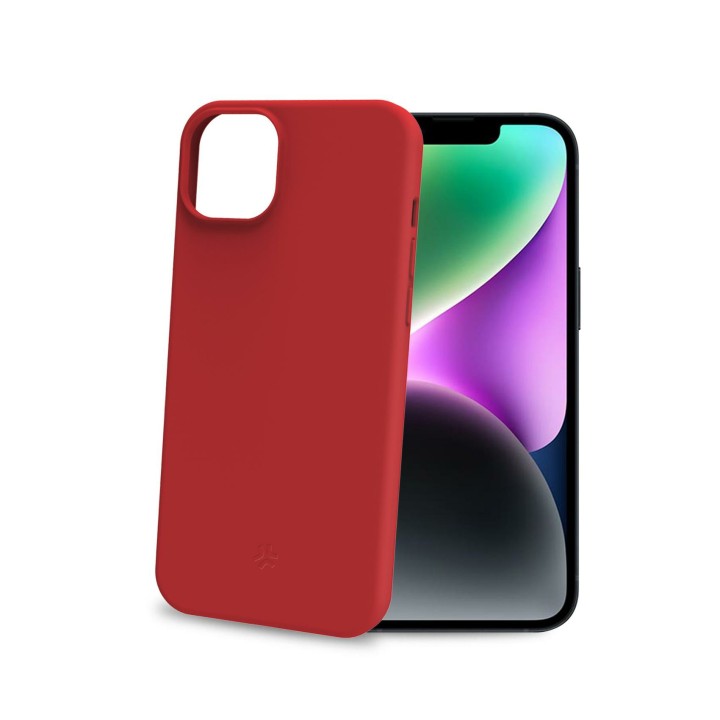 Funda CELLY Cromo 6.12" iPhone 15 Roja (CROMO1053RD)