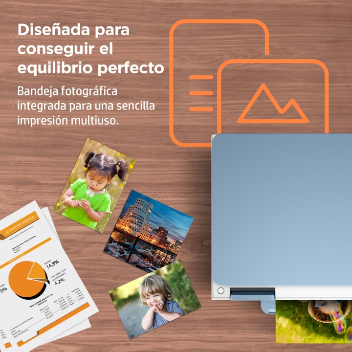 Multif HP Envy Inspire 7221e A4 Color Blanca (2H2N1B)