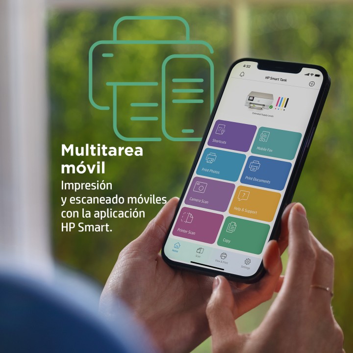 Multif HP Envy Inspire 7221e A4 Color Blanca (2H2N1B)