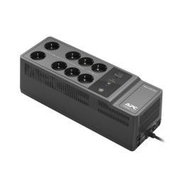 S.A.I. APC 850VA 520W 8xSchuko USB Negra (BE850G2-GR)