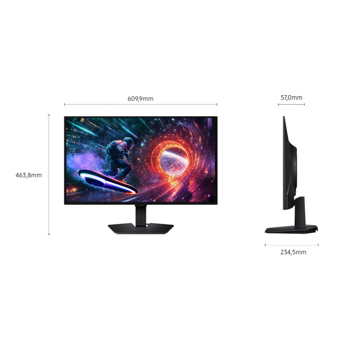 Monitor Samsung 27" OLED QHD 180Hz (LS27FG502SUXEN)