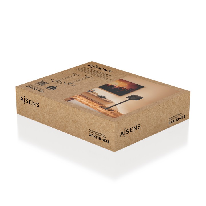 Soporte de Suelo AISENS para 2 Altavoces (SPK11U-433)