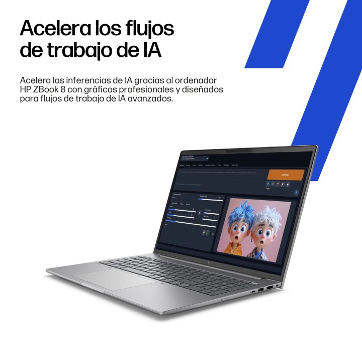 HP ZBook 8 U7-265H 32Gb 1Tb 16" W11P Plata (A3ZQ4ET)