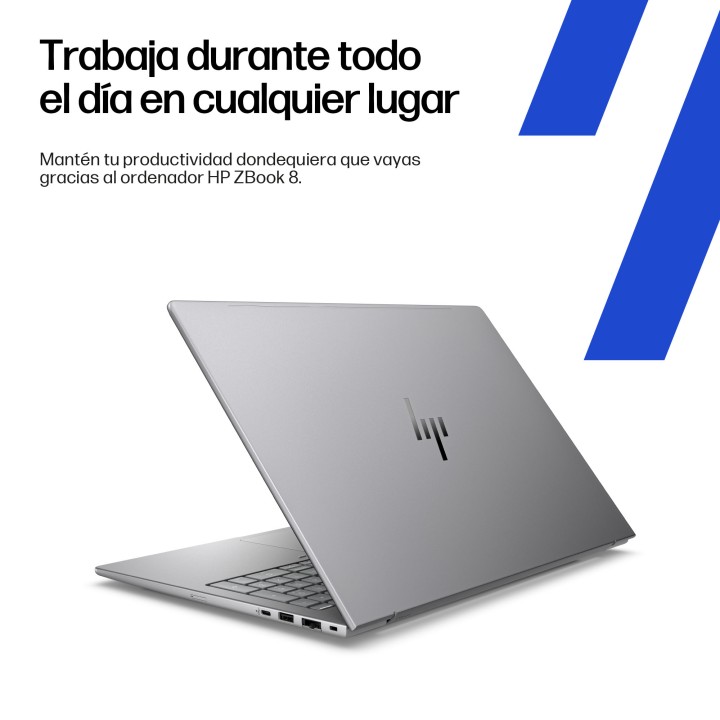 HP ZBook 8 U7-265H 32Gb 1Tb 16" W11P Plata (A3ZQ4ET)