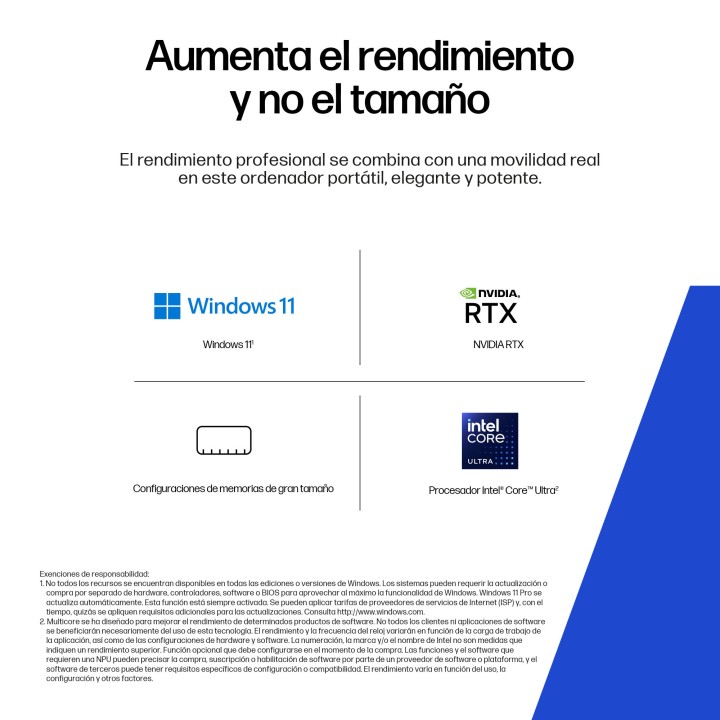 HP ZBook 8 U7-265H 32Gb 1Tb 16" W11P Plata (A3ZQ4ET)