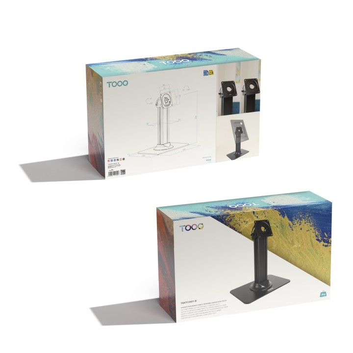 Soporte Mesa TooQ para Marco Antirrobo (TQATC2601-B)