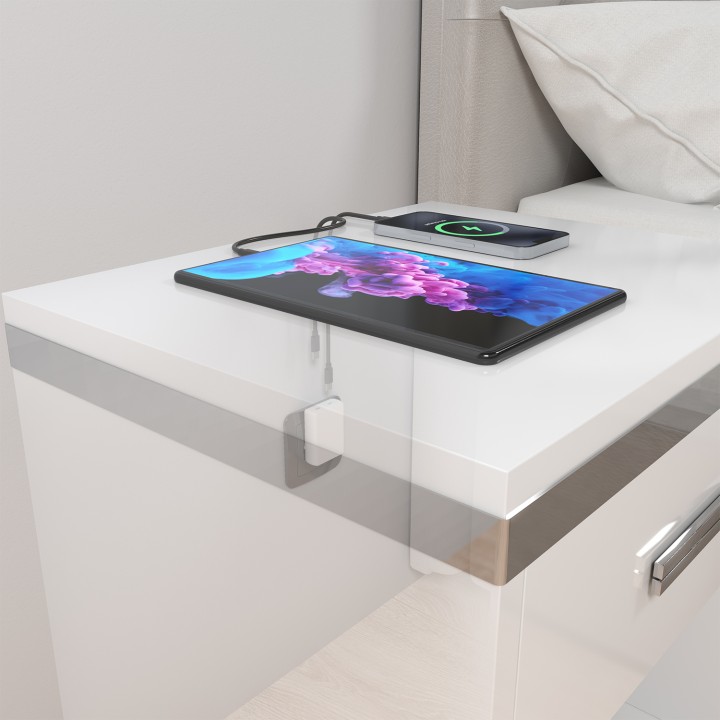 Cargador Pared AISENS GaN 30W 2xUSB-C (ASCH-30W2P075-W)