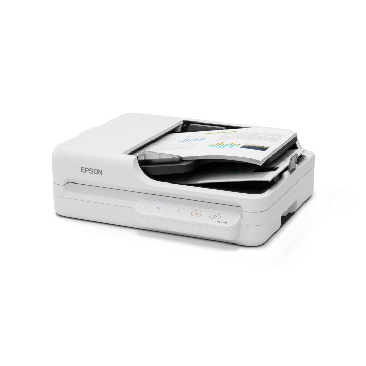 Escáner Epson DS-1730 LED A4 Negro/Blanco (B11B273401)