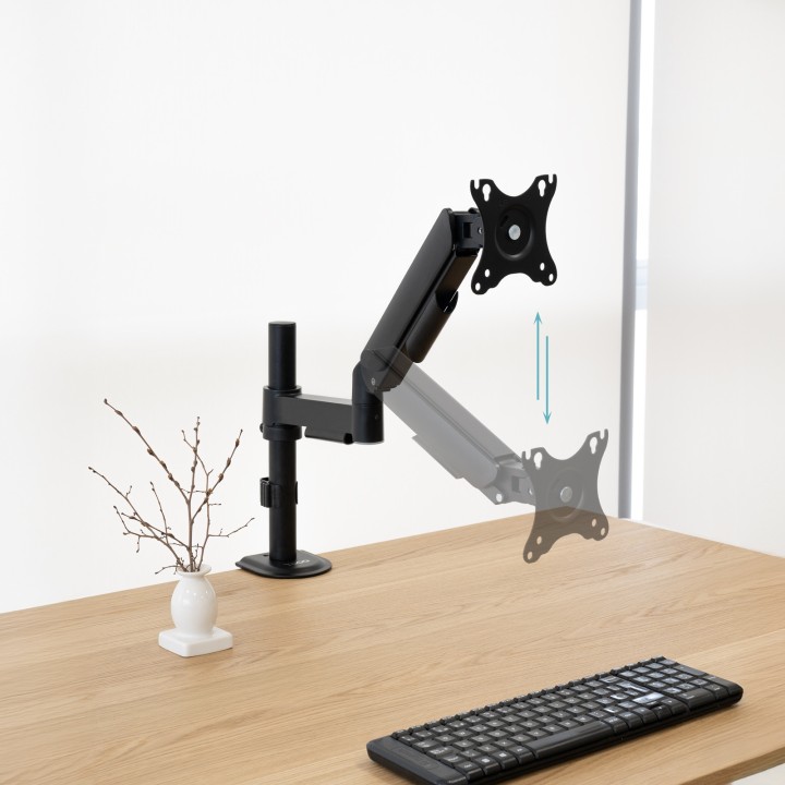 Soporte Mesa TooQ 17"-32" Gira/inclina (DB1532TNR-B)