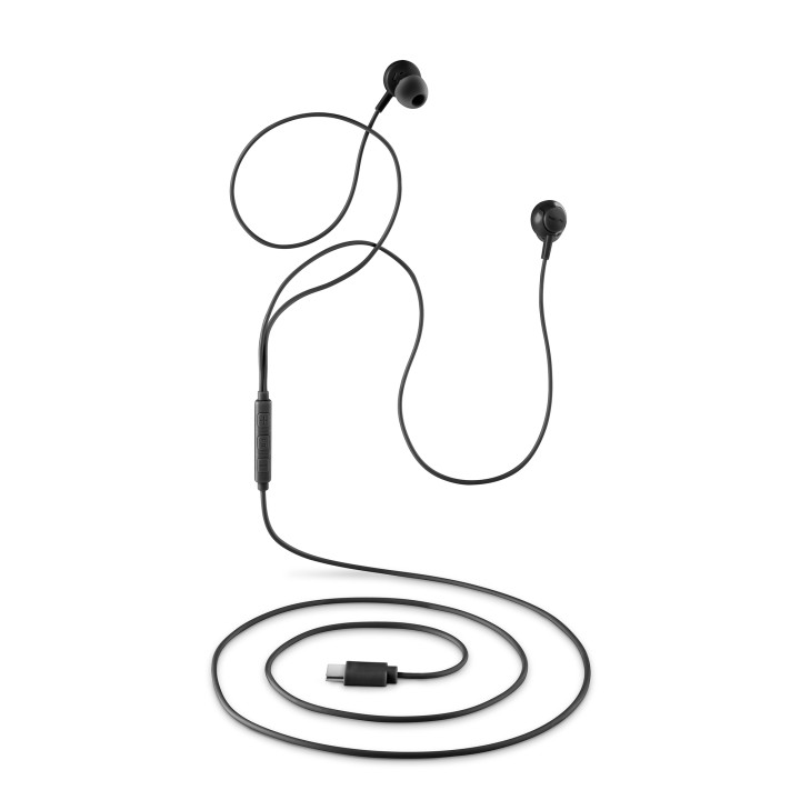 Auriculares NGS Intraurales USB-C Negro(CROSSSTEPBLACK)