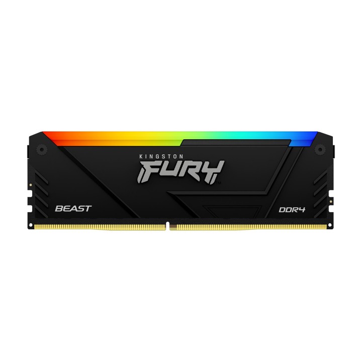 Módulo Kingston DDR4 16Gb Fury RGB (KF436C18BB2A/16)
