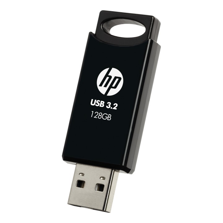 Pendrive HP 712w 128Gb USB-A 3.0 Negro (HPFD712B-A-128)