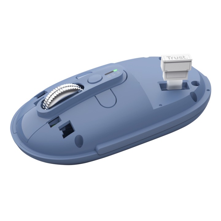 Ratón Trust Seron RF Wireless/Bluetooth Azul (26020)