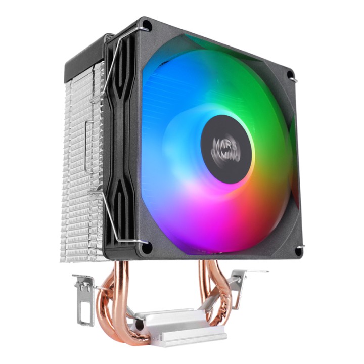 Ventilador CPU Mars Gaming FRGB 9cm Negro (MCPUX2)