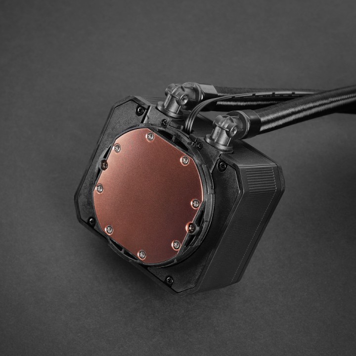 Ref. Líq. Mars Gaming Aio LED 12cm Negro (MLPROII120)