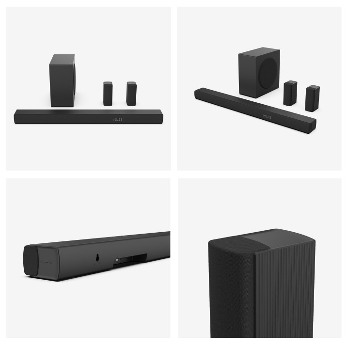 Barra de Sonido Hisense 5.1 580W Negra (AX5100Q)
