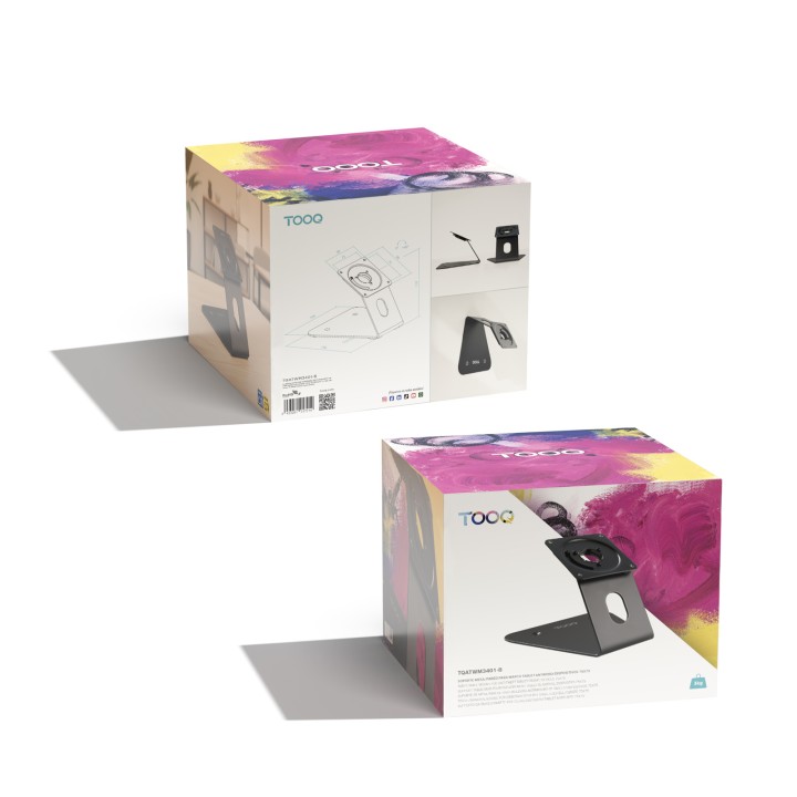Soporte TooQ para Marco Antirrobo Tablet (TQATWM3401-B)