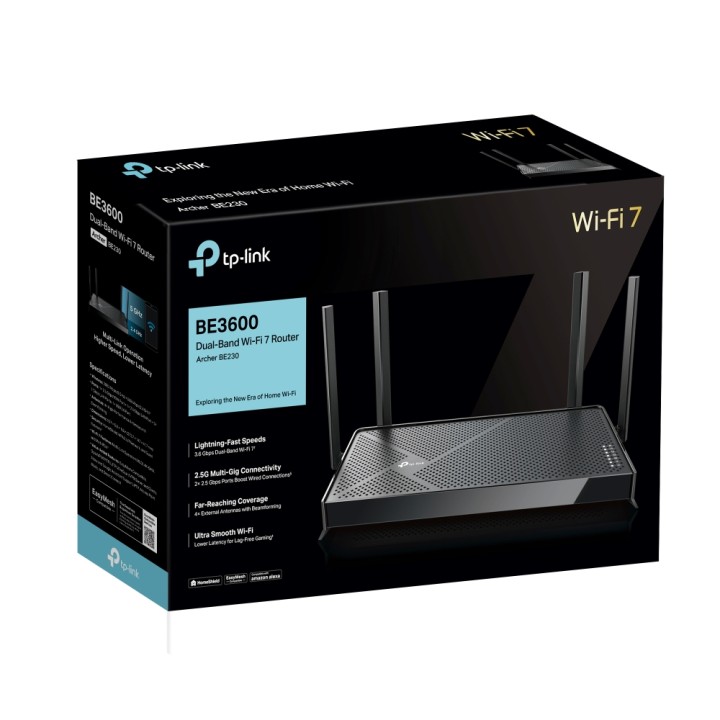 Router TP-Link BE3600 WiFi 7 DualBand (ARCHER BE230)