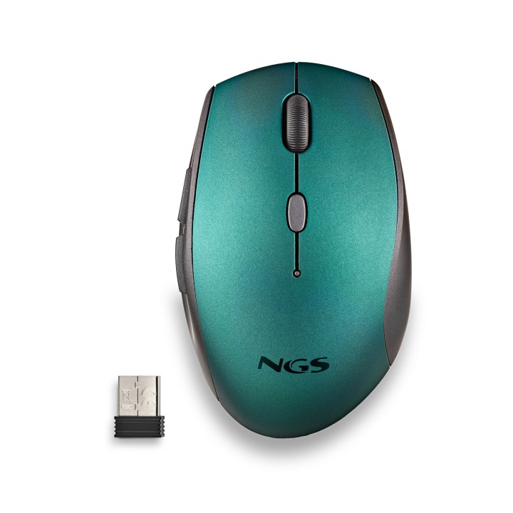 Ratón NGS Bee Wireless hasta 1600dpi Azul (BEEBLUE)