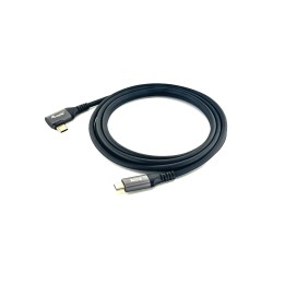 Cable EQUIP USB-C/M a USB-C/M Acodado 2m (EQ128892)