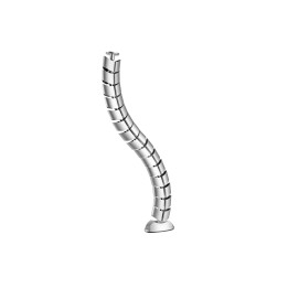 Organizador de Cables EQUIP Doble Canal Plata(EQ650862)