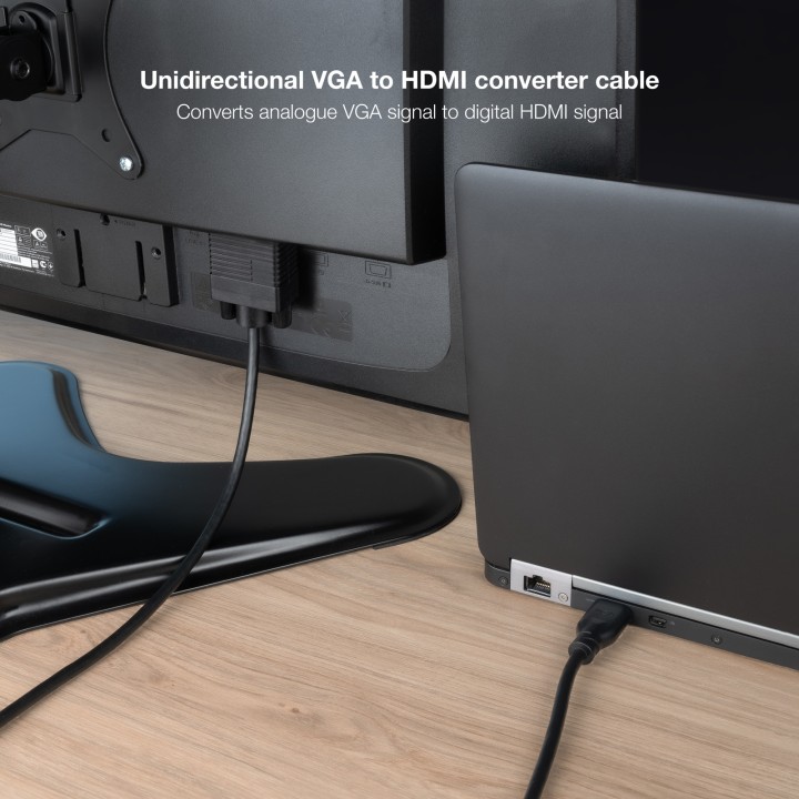 Nanocable VGA/M a HDMI/M 1.8m Negro (10.15.4602)