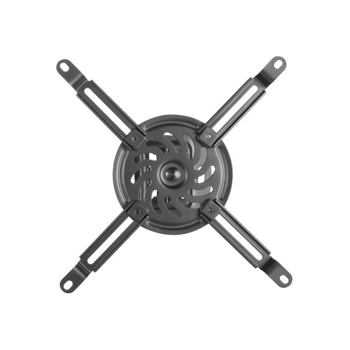 Soporte Techo EQUIP Proyector Máx 13.5kg Negro (650705)