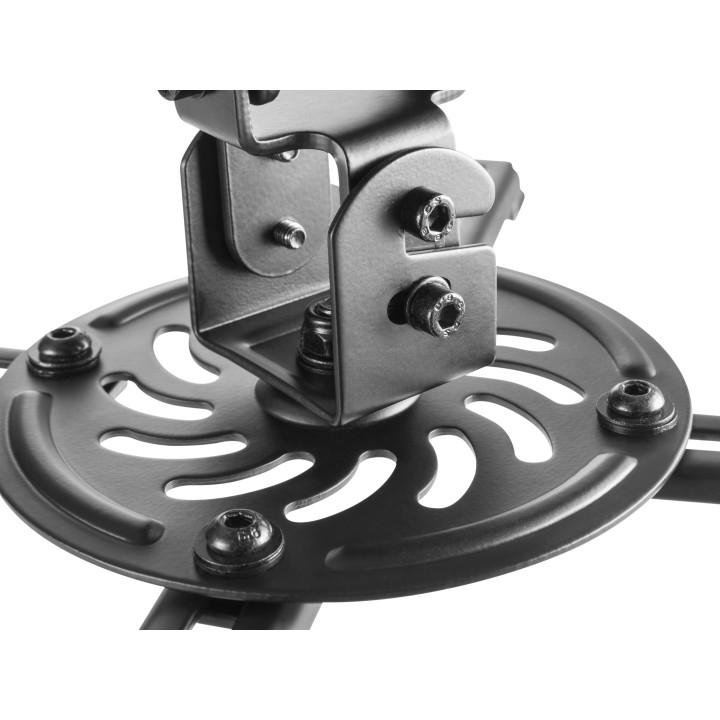 Soporte Techo EQUIP Proyector Máx 13.5kg Negro (650705)