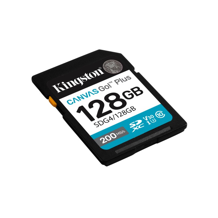 Kingston SDXC Canvas Go Plus 128Gb Gen4 (SDG4/128GB)