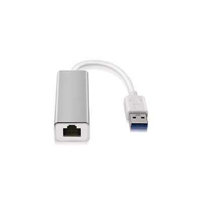 Adaptador AISENS RJ45 a USB 3.0 15cm Plata (A106-0049)