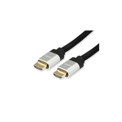 Cable EQUIP HDMI/M a HDMI/M 2m Negro/Gris (EQ119381)