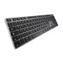 Teclado SUBBLIM Extended BT3 Slim Gris (SUB-KB-3ADE301)