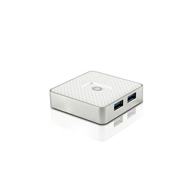 Hub CONCEPTRONIC 4xUSb-A 3.0 Blanco (HUBBIES03W)