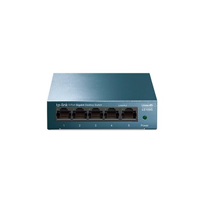 Switch TP-Link 5xRJ45 GbE Azul (LS105G)