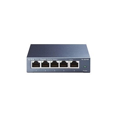 Switch TP-Link 5xRJ45 GbE Negro (TL-SG105S)