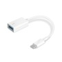 Adaptador TP-Link USB-C/M-USB-A/H OTG Blanco (UC400)