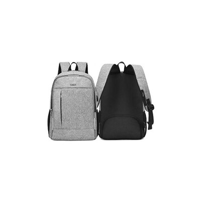 Mochila SUBBLIM Urban Lock 16" USB Gris(SUB-BP-1UL0001)