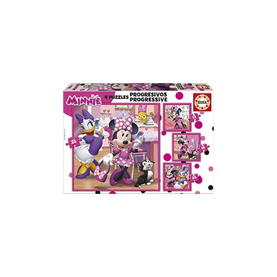 Puzzle EDUCA BORRAS Minnie Happy Helpers 3-5años(17630)