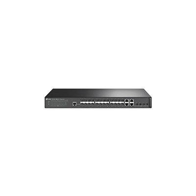 Switch TP-Link 24xSPF, 4xRJ45,4 10G SPF+ (T2600G-28SQ)